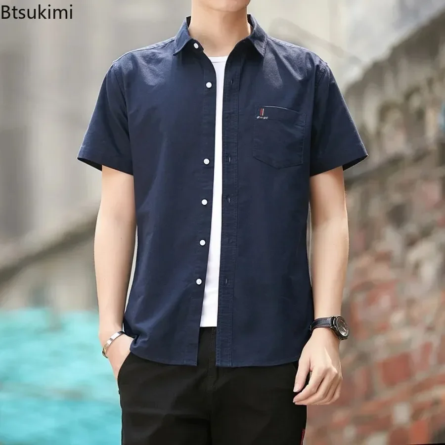 2026 Men's Casual 100% Cotton  - Oxford Cotton Casual Shirt Business recension och pris