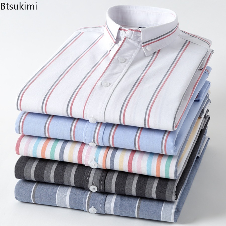 High Quality 100% Cotton Oxfor - Oxford Cotton Casual Shirt Business recension och pris