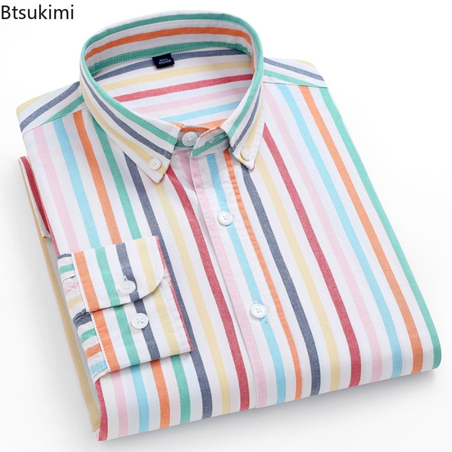 High Quality 100% Cotton Oxfor - Oxford Cotton Casual Shirt Business recension och pris