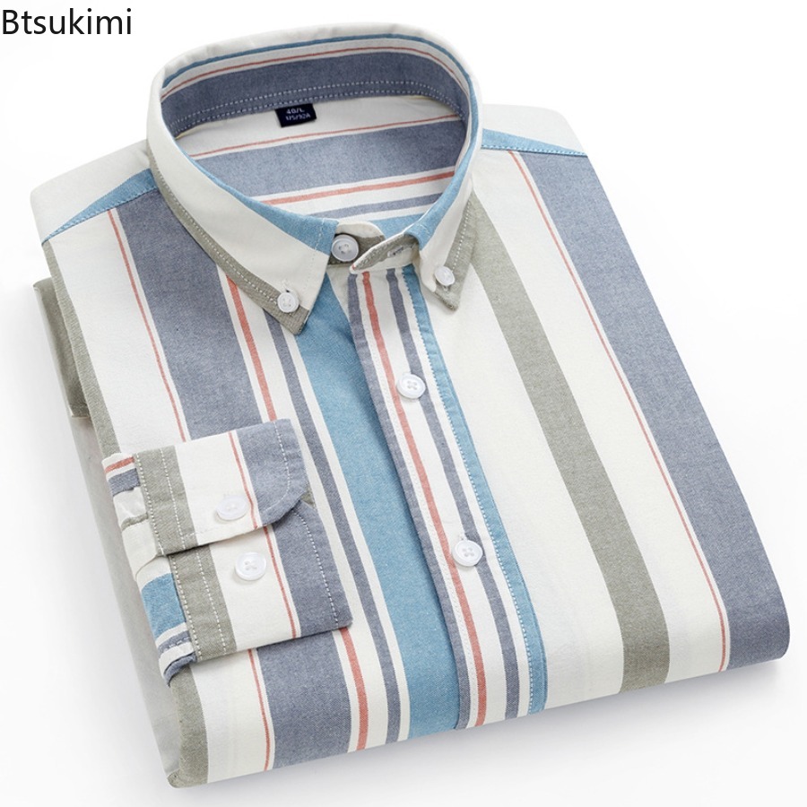 High Quality 100% Cotton Oxfor - Oxford Cotton Casual Shirt Business recension och pris
